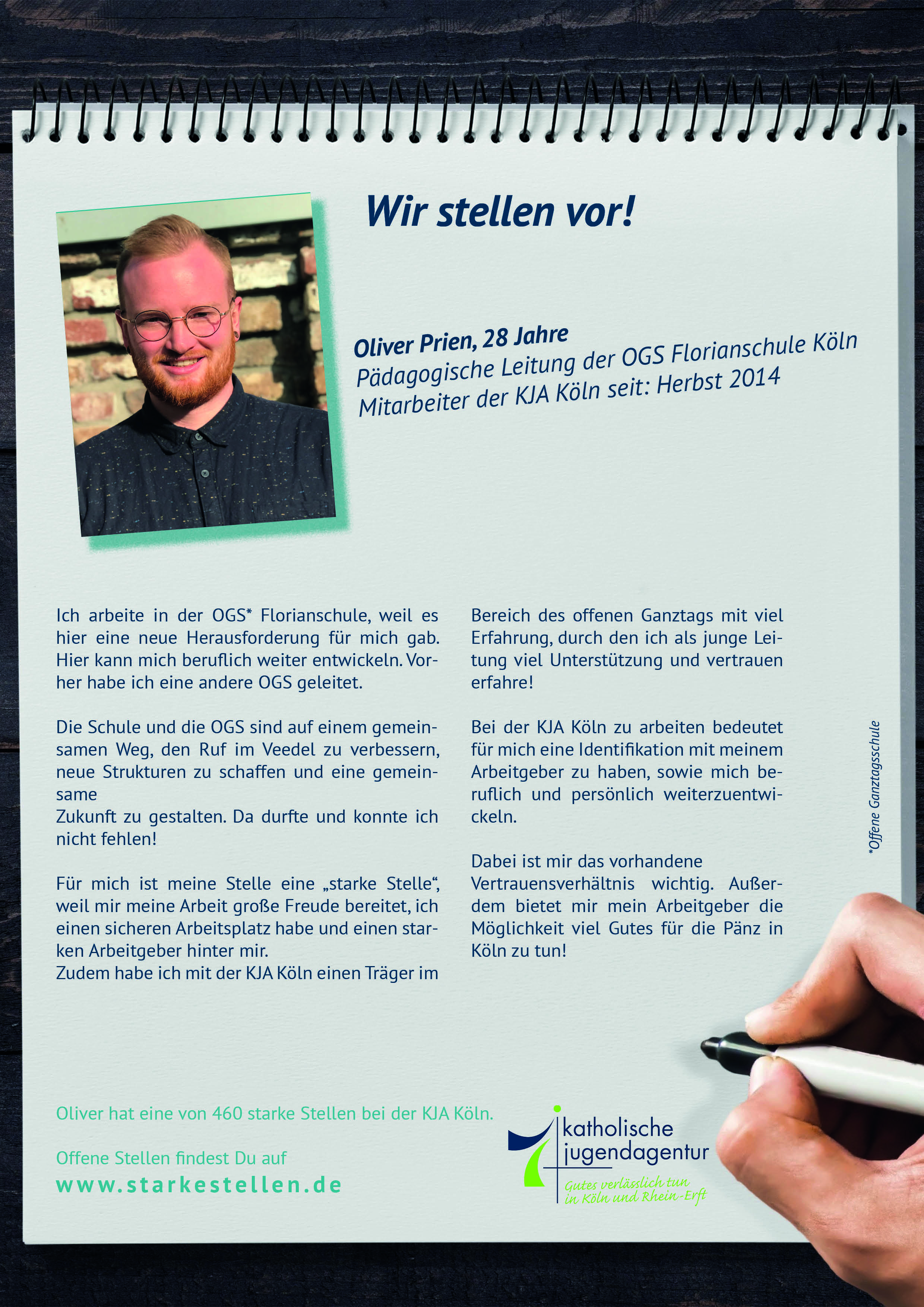 2020-02-19 - KJA Köln - Steckbrief Oliver Prien (c) KJA Köln